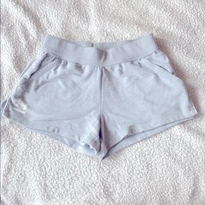 Under Armour grey comfy lounge shorts!!!